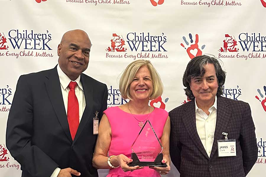 Stanley Lynch, chief medical officer of United Healthcare Community Plan, Mimi Graham, director of the Center for Prevention and Early Intervention Policy, Jim Clark, provost and executive vice president for Academic Affairs at Florida State University.