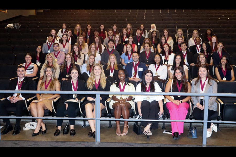 The Spring 2023 Garnet and Gold Scholar Society inductees. (Jessie Colgove/FSU Career Center)