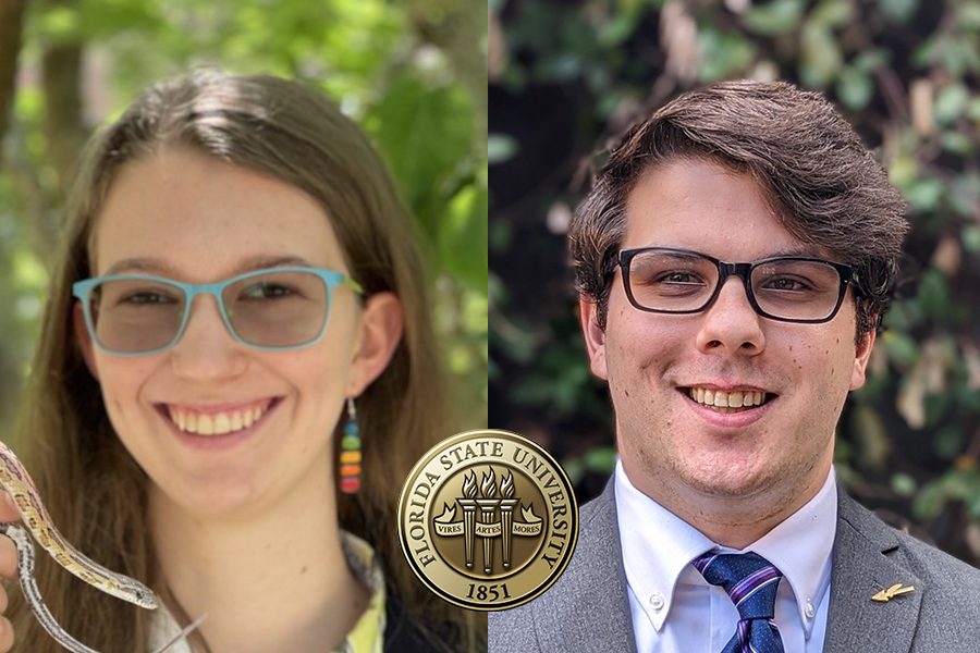 Nicole Povelikin and Jack Lyons are among only 413 students selected for the Goldwater Scholarship nationally.