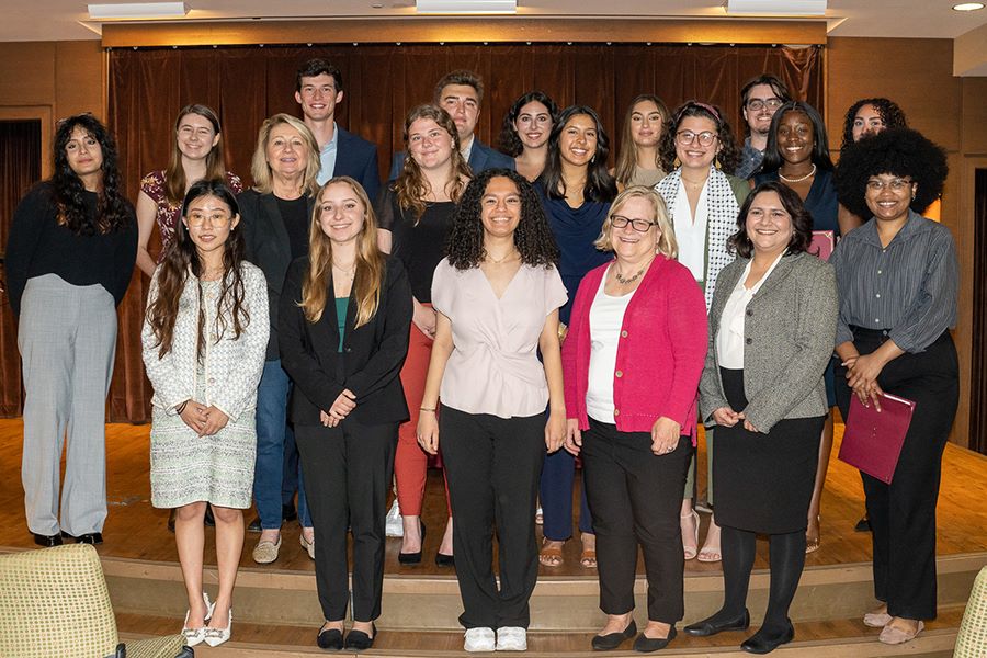 Spring 2023 graduates of the Global Citizenship Certificate program were honored during a ceremony Friday, April 28. (FSU Center for Global Engagement)