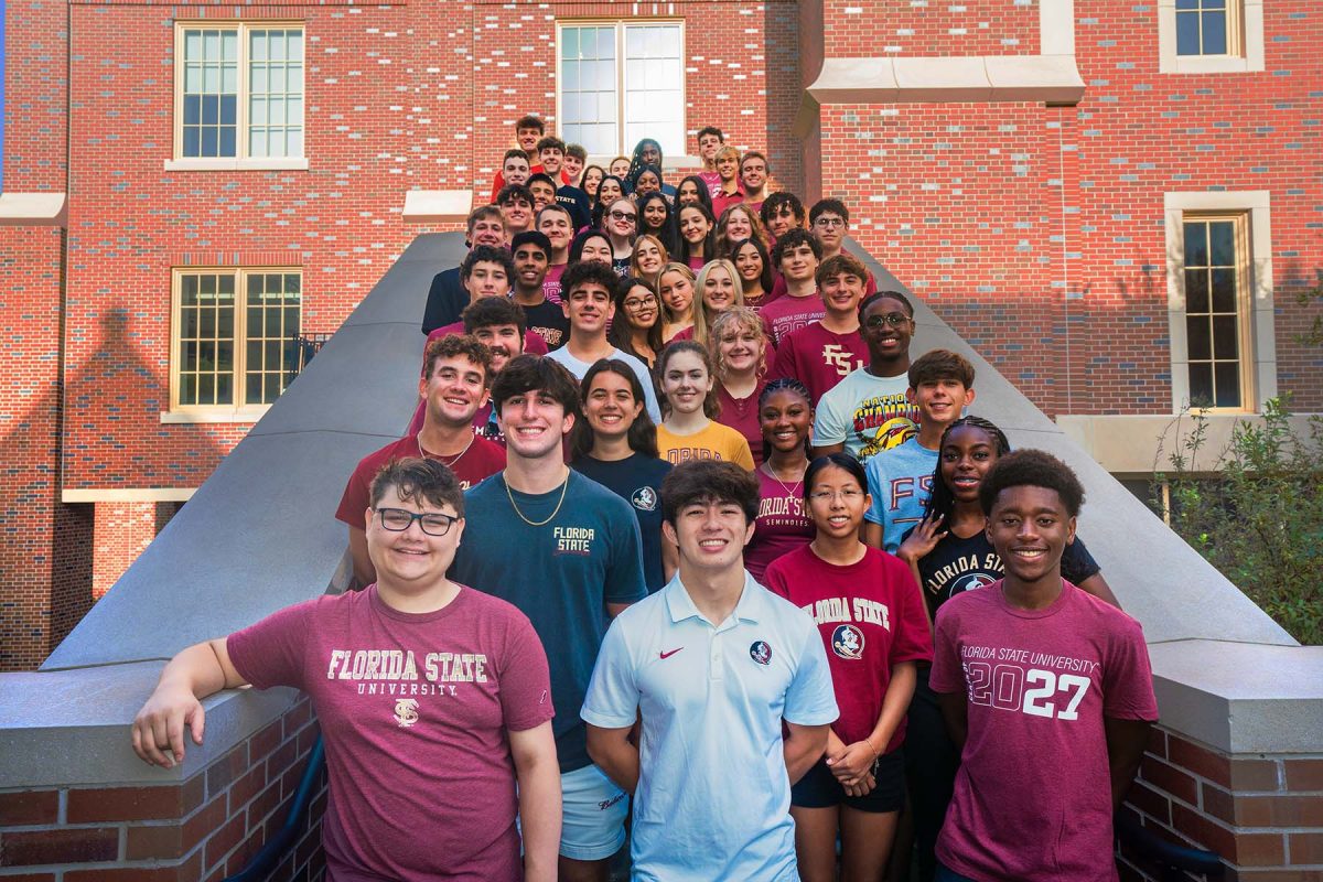 Among FSU's academically accomplished freshman class this fall are 48 Presidential Scholars, the largest cohort of first-year students in the university's premier undergraduate merit scholarship program to date. (Brittany Mobley / Divison of Undergraduate Studies)