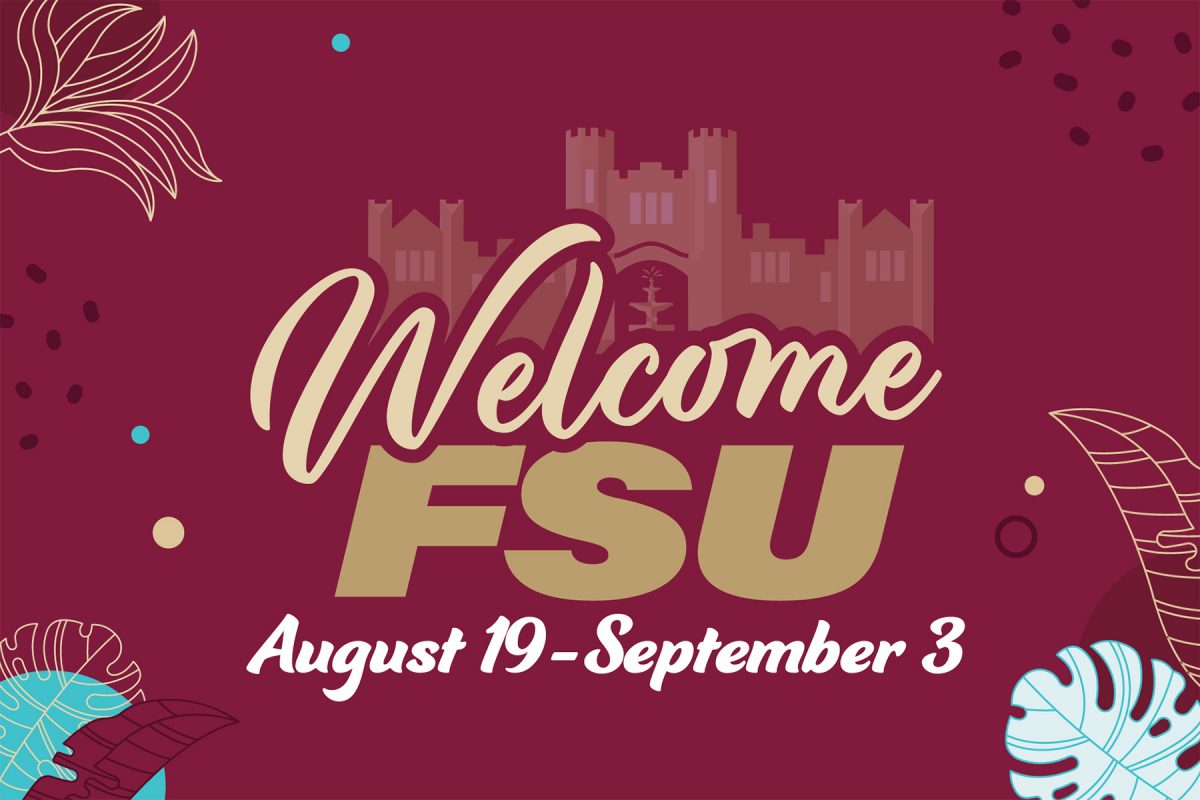 From Saturday, Aug. 19 through Sunday, Sept. 3, "Welcome FSU" will offer students a variety of events and activities to kick off the fall semester and learn about campus resources, ways to get involved and how to make FSU and Tallahassee home.