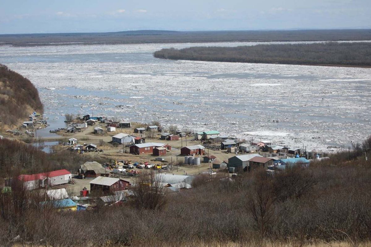 Pilot Station on the Yukon River during the spring thaw. The changes in the river’s chemistry hold implications for the entire planet, a new study says. (Photo: Robert Spencer)