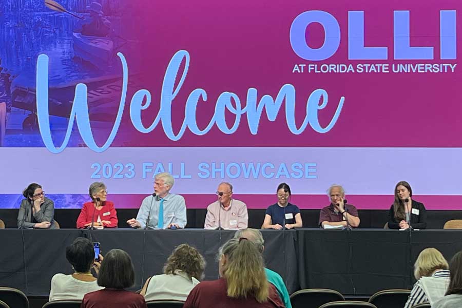 The Osher Lifelong Learning Center at FSU kicks off each semester with a showcase of its course offerings.