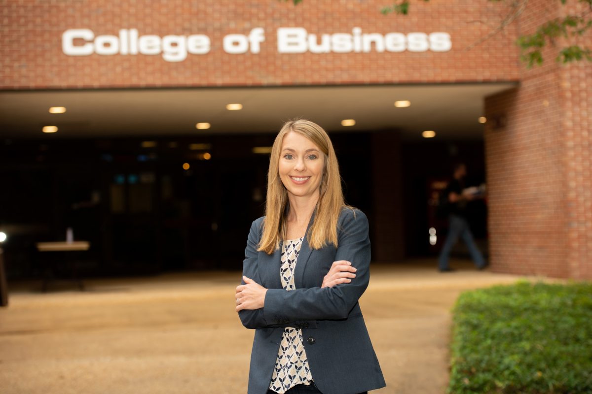 Sam Paustian-Underdahl, the Mary Tilley Bessemer associate professor of Business Administration, assumed the directorship of the Organizational Effectiveness Institute during the summer. (Photo: College of Business)