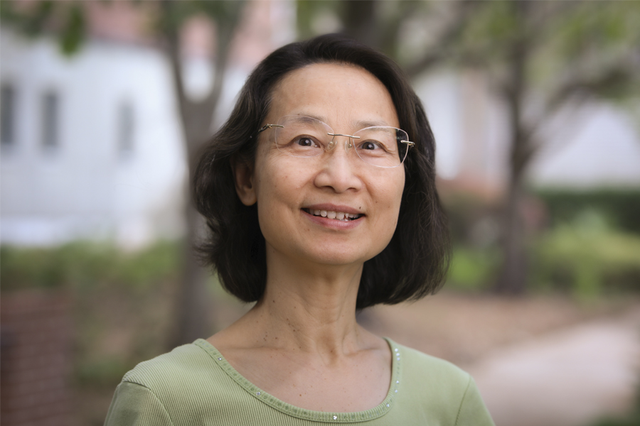 Hong Li, professor in the Department of Chemistry and Biochemistry and director of the Institute of Molecular Biophysics. (Devin Bittner/FSU College of Arts and Sciences)