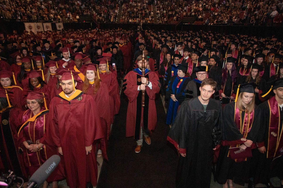 FSU conferred 3,047 degrees Friday, Dec. 15. Nearly 2,000 graduates attended the ceremonies. (FSU Photography Services)