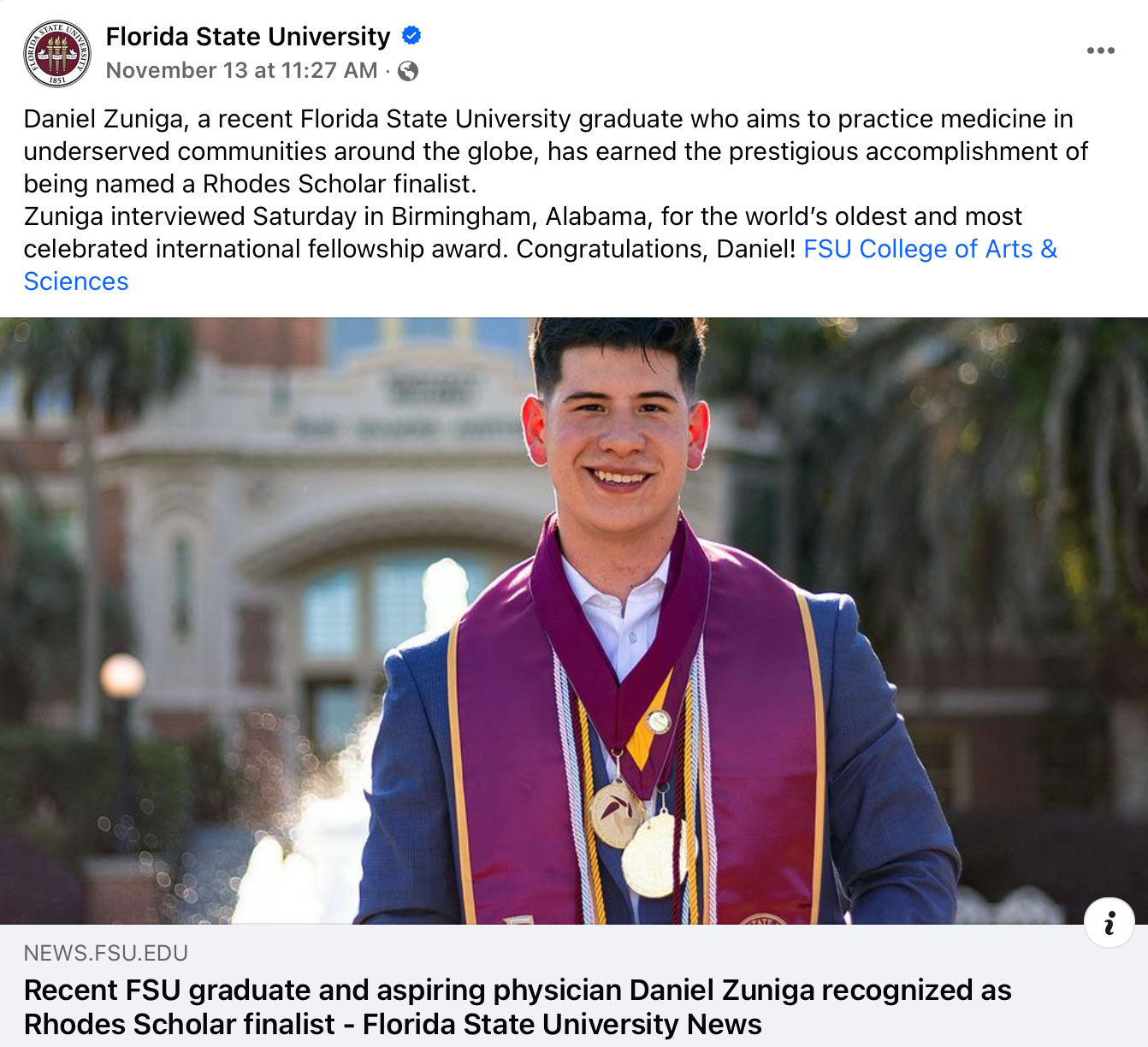 Year in Review FSU launches bold initiatives and achieves record