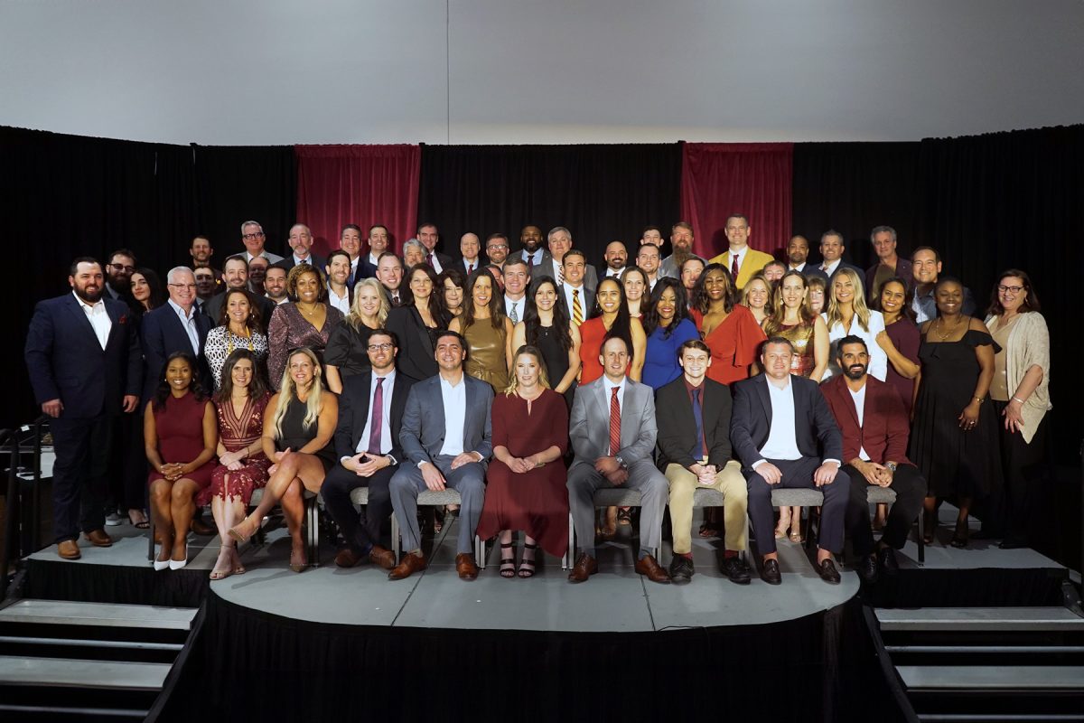 Top 100 honorees at the 2023 Seminole 100 awards.
