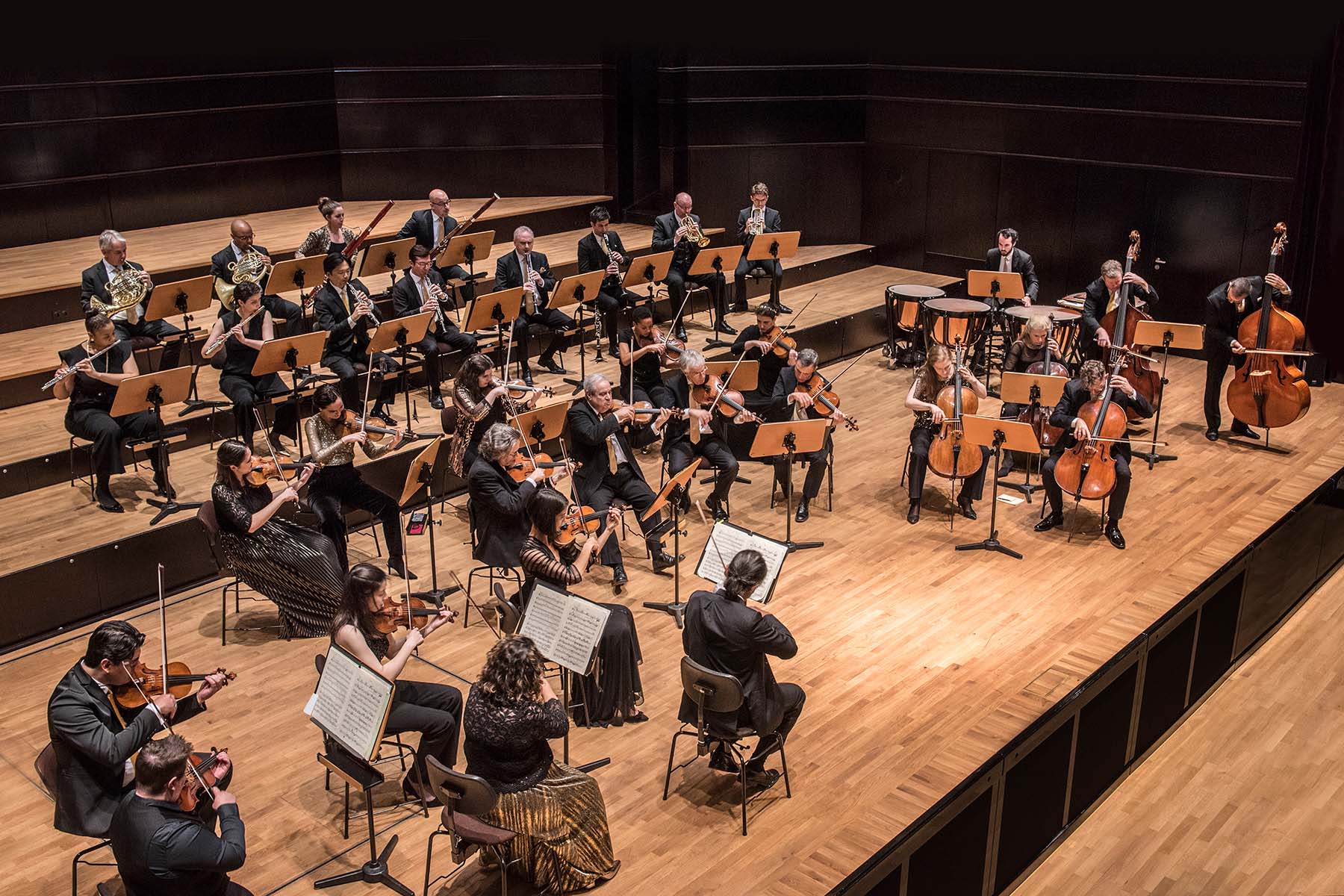Known for their innovative and conductor-less approach to orchestral performance, the Orpheus Chamber Orchestra has garnered praise for their high-level musicianship. (Neda Navaee)