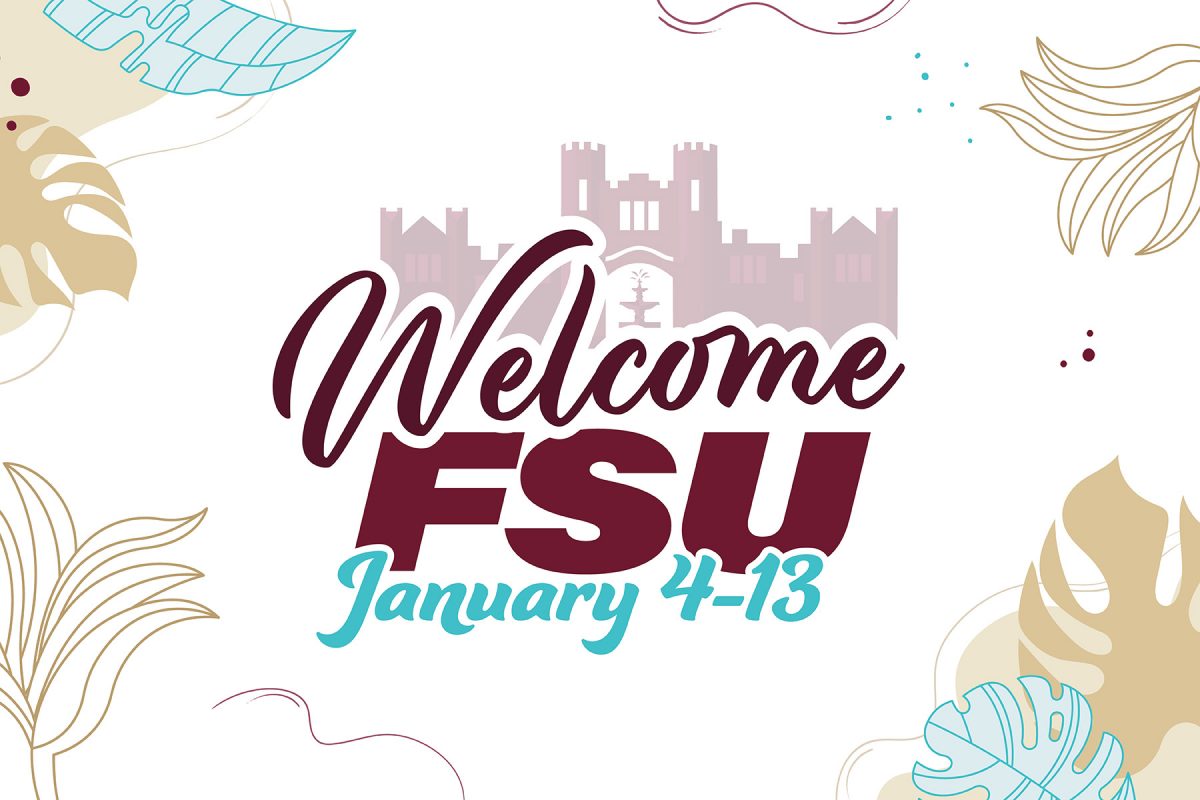 From Thursday, Jan. 4 through Saturday, Jan. 13, "Welcome FSU" will offer students a variety of events and activities to kick off the spring semester and learn about campus resources, ways to get involved and how to make FSU and Tallahassee home.