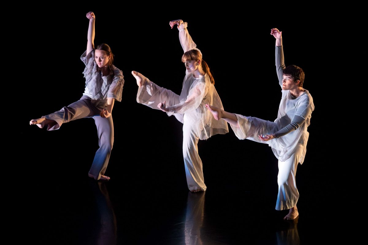 FSU School of Dance students collaborated with the Magnet Lab to celebrate the 90/60/20-year anniversaries with a premier of a new dance work during