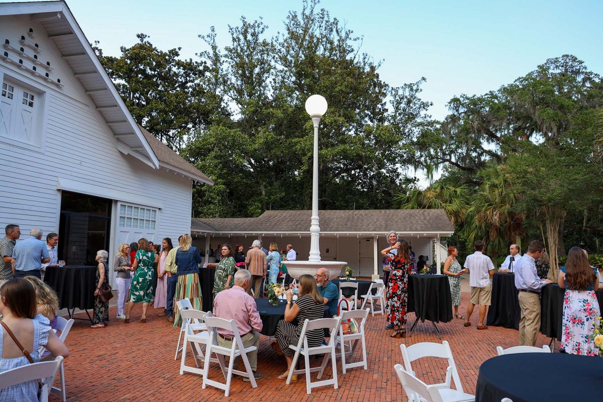 Opening Nights at FSU announces its 2024-2025 season during a reception on June 25, 2024, at Goodwood Museum and Gardens. (Photo by Noelle Enright)