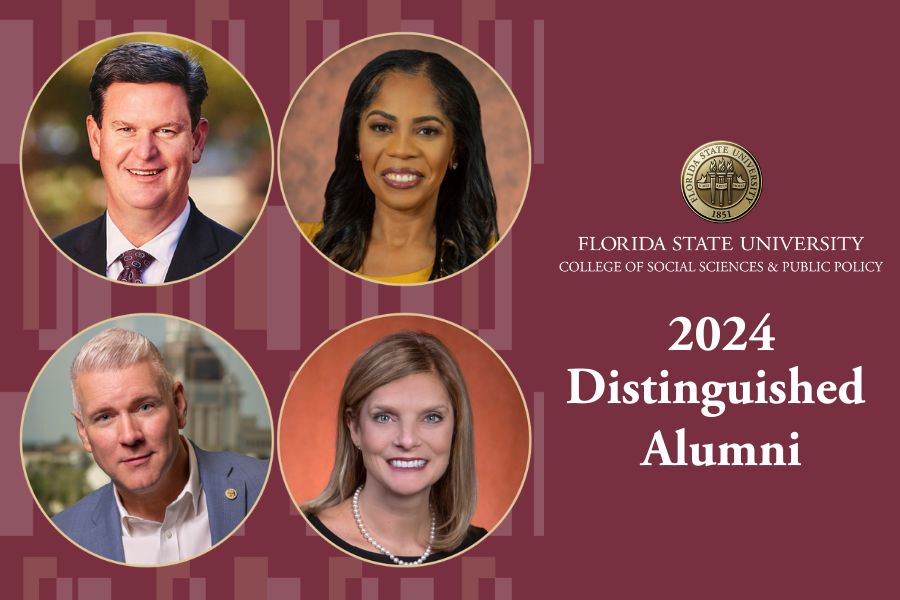 (Clockwise from top L) John E. Dailey, Renisha Gibbs, Kathy Mears and Vincent S. Long.