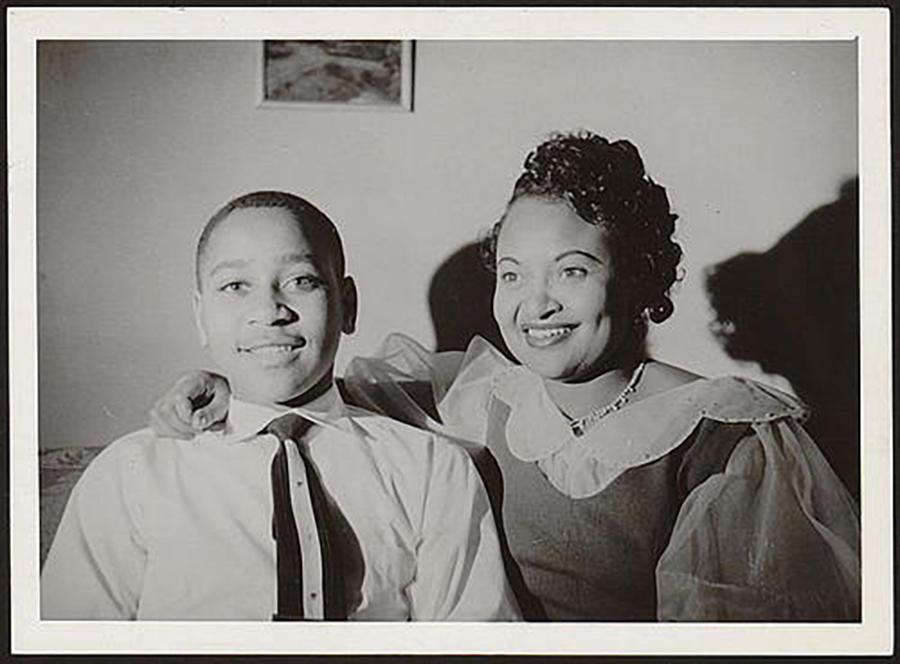 Photograph of Emmett and Mamie Till. (FSU Special Collections & Archives)