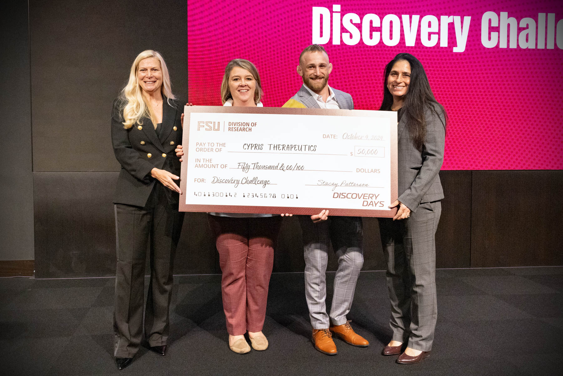 Discovery Days: Three FSU-affiliated startups awarded 0,000 for innovative, cutting-edge ideas at FSU Discovery Challenge