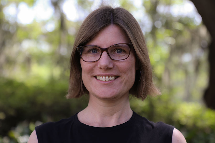 Associate Professor of Linguistics and Spanish Antje Muntendam. (Devin Bittner/FSU College of Arts and Sciences)