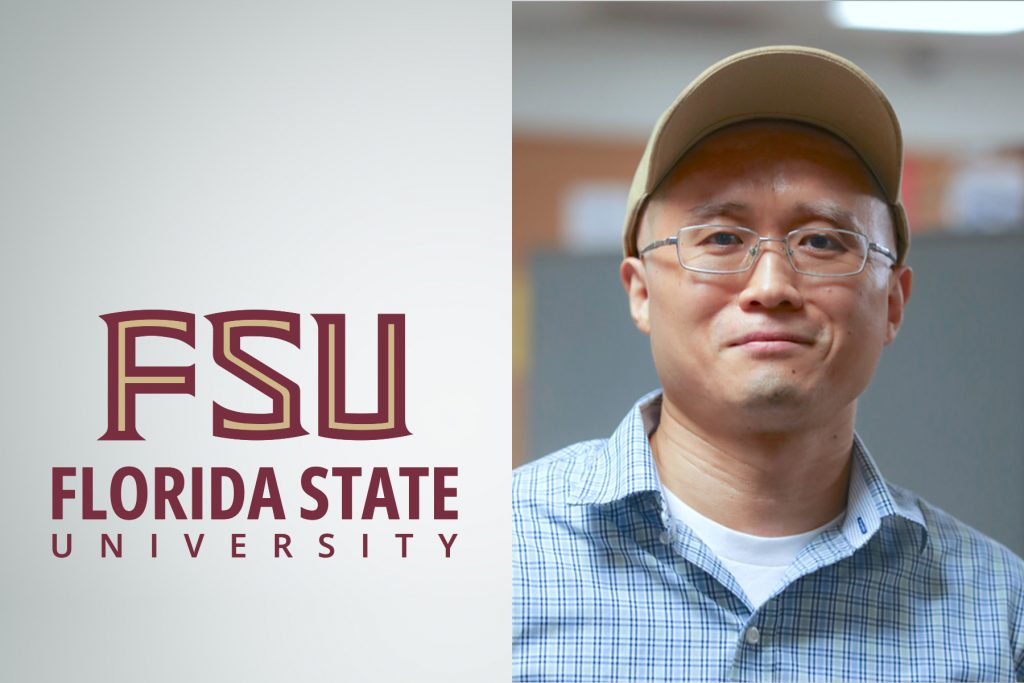 Assistant Professor Guangxin Ni. (Devin Bittner/FSU College of Arts and Sciences)