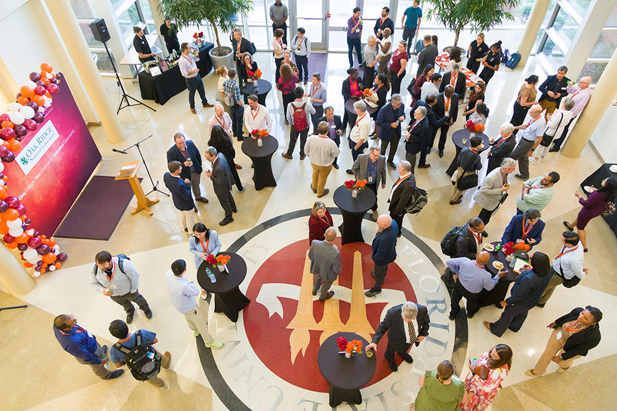 The ORNL Days 2024 Power of Partnership Reception held at the High-Performance Materials Institute in the Materials Research Building of the FAMU-FSU College of Engineering (Scott Holstein/FAMU-FSU College of Engineering)