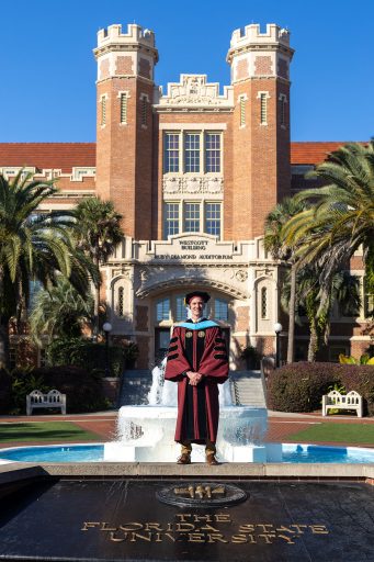 Anthony Archer is receiving his doctorate in higher education from the Anne Spencer Daves College of Education, Health, and Human Sciences.