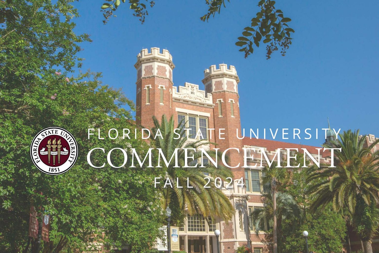 FSU to celebrate 2024 fall commencement Dec. 13 Florida State
