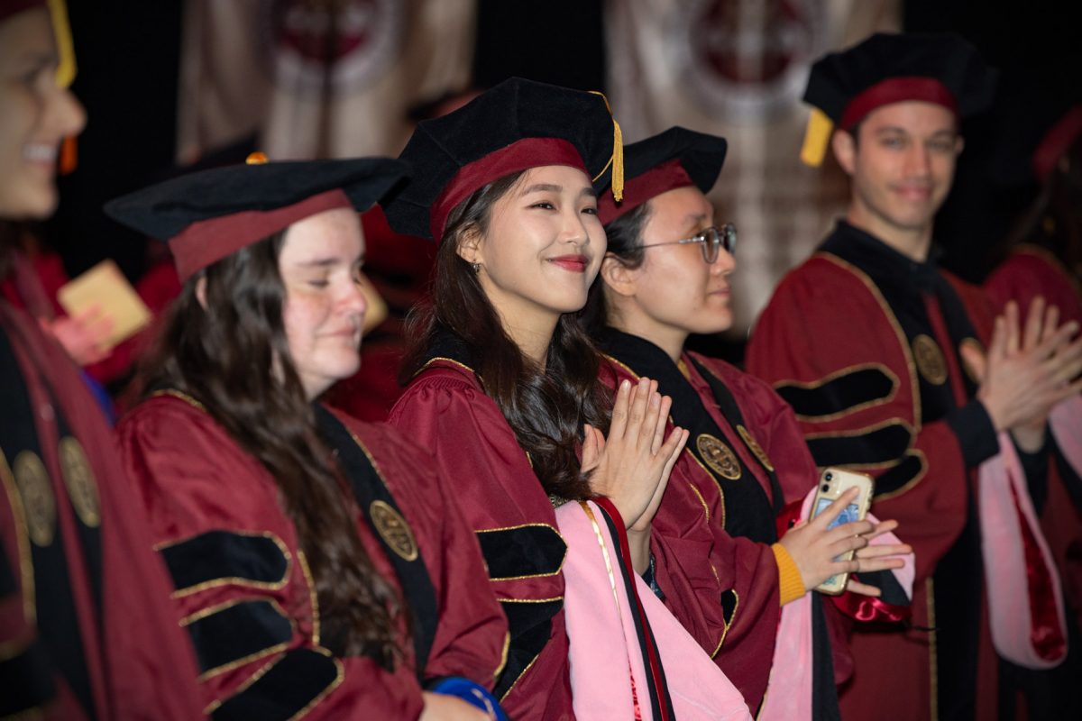 During the fall 2024 doctoral hooding ceremony, 112 doctoral students graduated Friday, Dec. 13, 2024, at the Donald L. Tucker Civic Center. (FSU Photography)