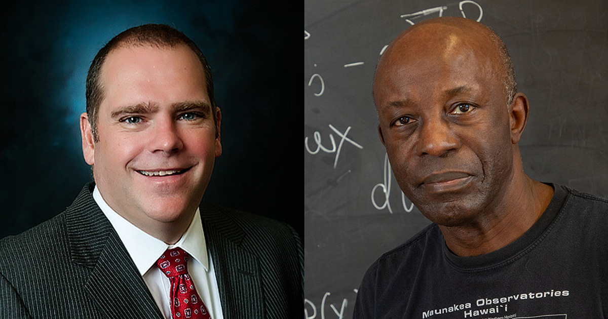 Jack Campbell, left, state attorney for Florida's Second Judicial Circuit, will speak at the 2 p.m. ceremony and Harrison Prosper, a distinguished FSU professor and one of the world’s foremost physicists, will address the graduates at 7 p.m.