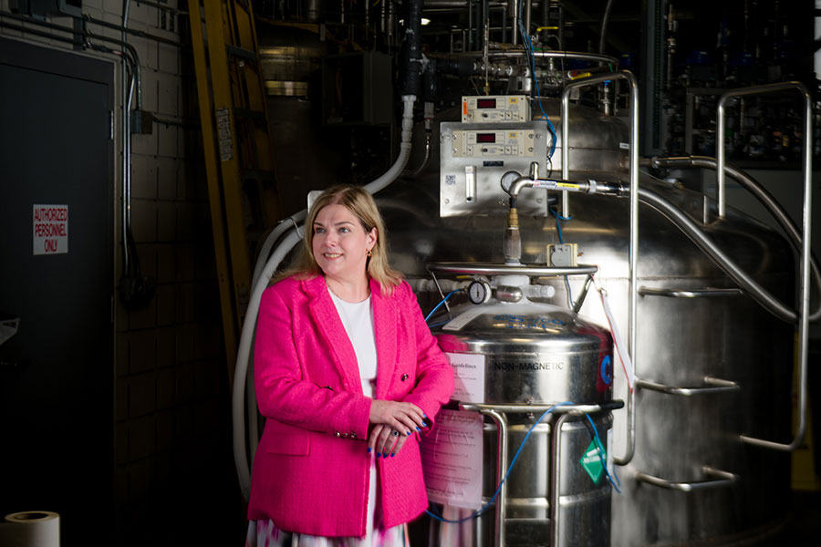 Kathleen Amm is the director of the National High Magnetic Field Laboratory.