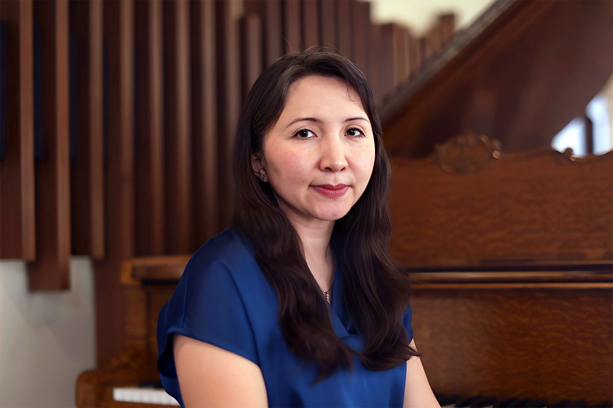 Liliya Ugay, assistant professor of composition and director of Polymorphia New Music Ensemble in the College of Music, is the first woman to win this award in 24 years. (College of Music/Laura Chacon)