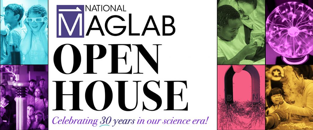 The 2025 National High Magnetic Field Laboratory Open House will take place Saturday, Feb. 22.