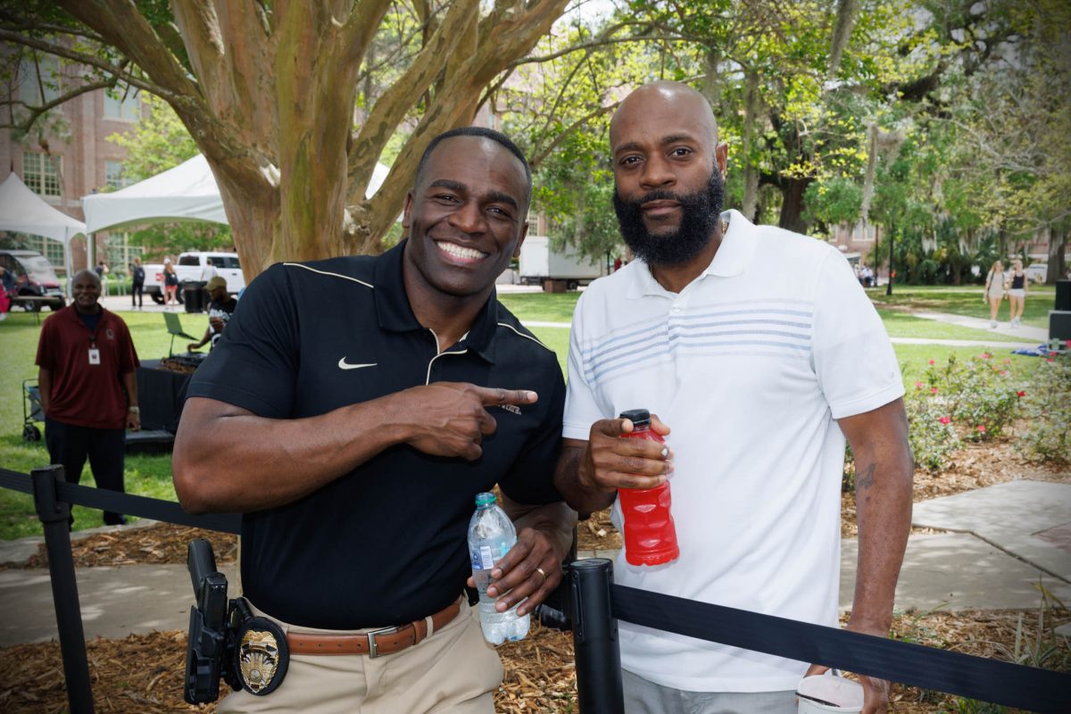 The Florida State University community came together on Thursday to beat the heat and celebrate at the 2025 President's Ice Cream Social Thursday, April 3. (Florida State University)