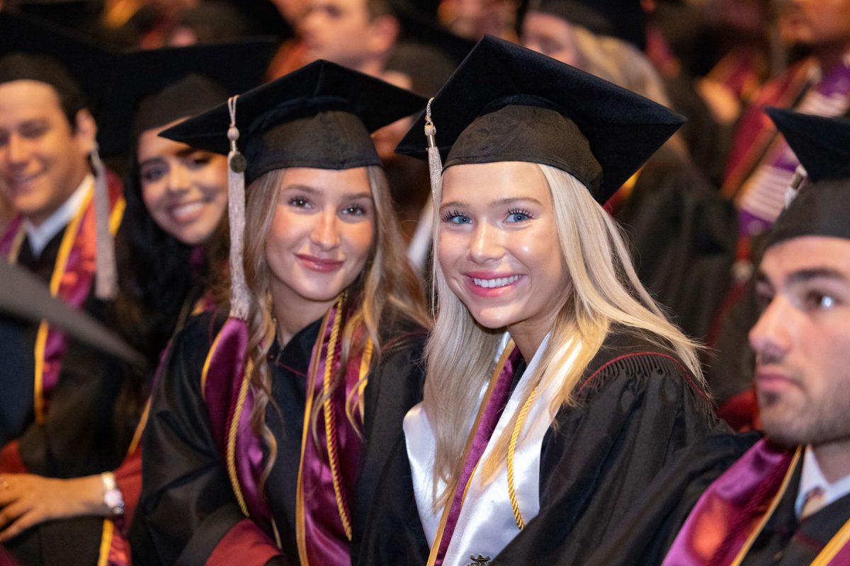 Florida State University honored its largest graduating class in history, awarding a total of 8,926 degrees May 2-3, 2025, at the Donald L. Tucker Civic Center. (FSU Photography Services)