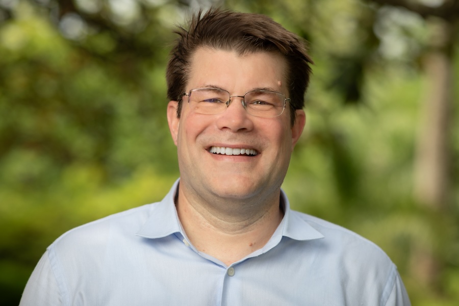 Christian Bleiholder, an associate professor in the Department of Chemistry and Biochemistry. (Devin Bittner/FSU College of Arts and Sciences)