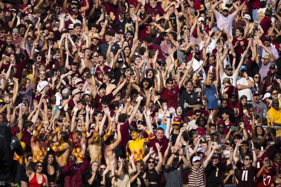 The Florida State Seminoles take on the Alabama Crimson Tide at Doak Campbell Stadium on August 30, 2025 . (Matthew McConnell/Florida State University)