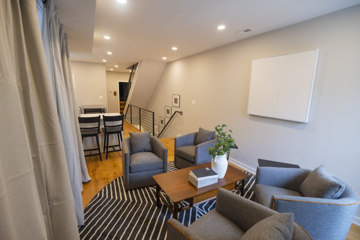 Florida State University unveiled its new student housing accommodations in Capitol Hill for students participating in the new FSU DC Study Away Program. The program offers students a place to live within the FSU ecosystem while doing an internship in Washington D.C. (Matthew McConnell/Florida State University)