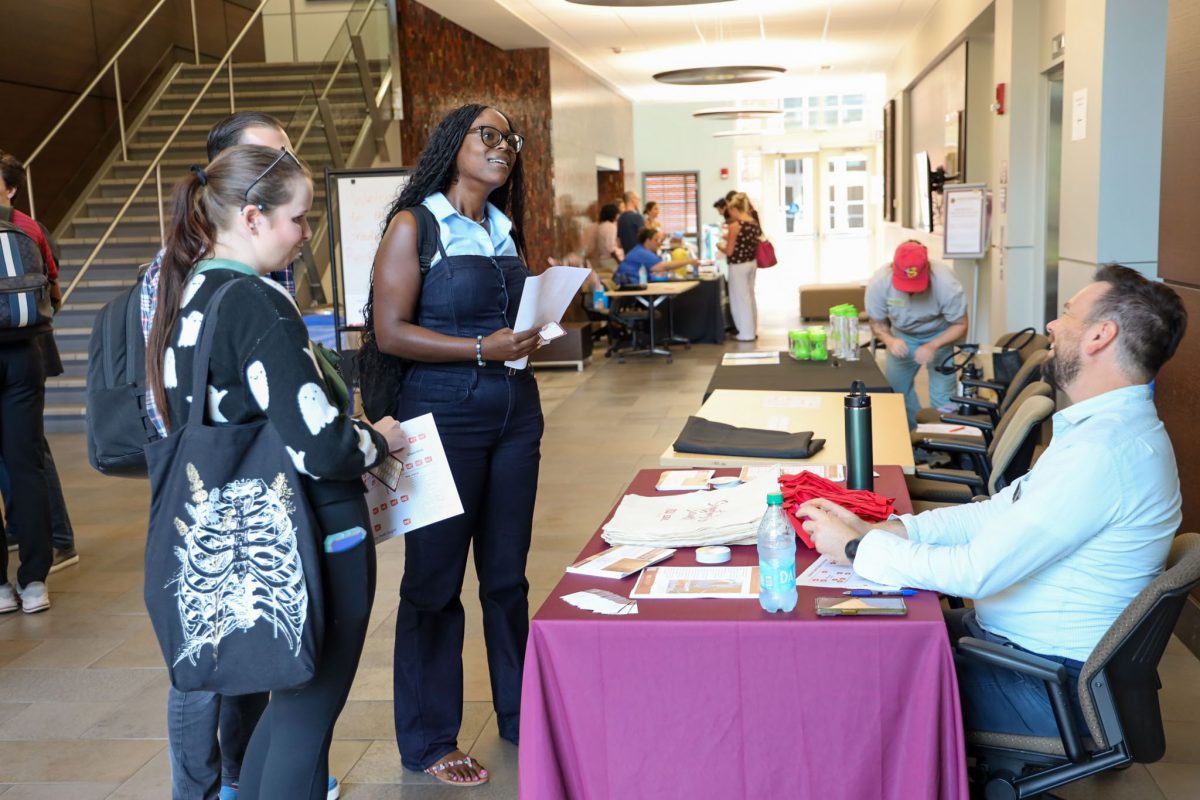 Florida State University recently held the Graduate Student Resource Fair, where approximately 250 new and returning students received guidance to be proactive in their journeys toward success. (Logan Lowery/Florida State University)