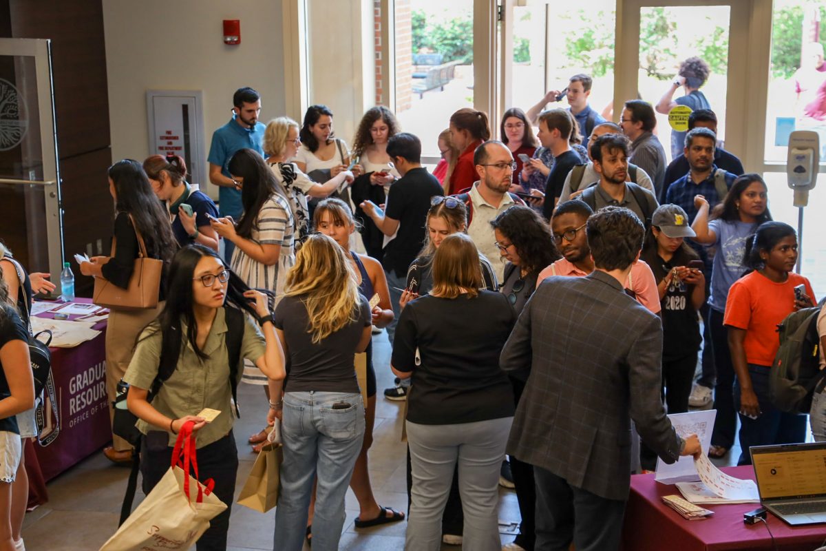 Florida State University recently held the Graduate Student Resource Fair, where approximately 250 new and returning students received guidance to be proactive in their journeys toward success. (Logan Lowery/Florida State University)