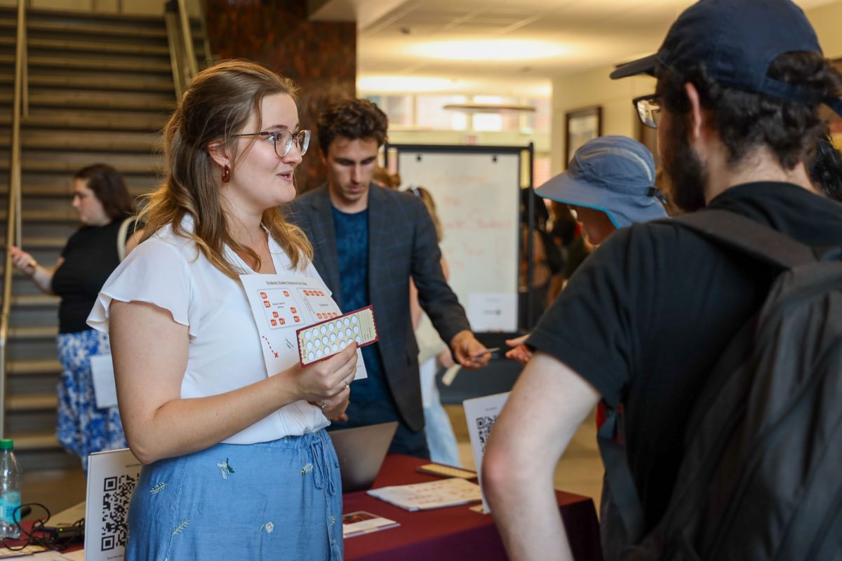 The FSU Graduate Student Resource Fair promotes scholarly engagement among graduate students, supports career development and strengthens teaching skills. (Logan Lowery/Florida State University)