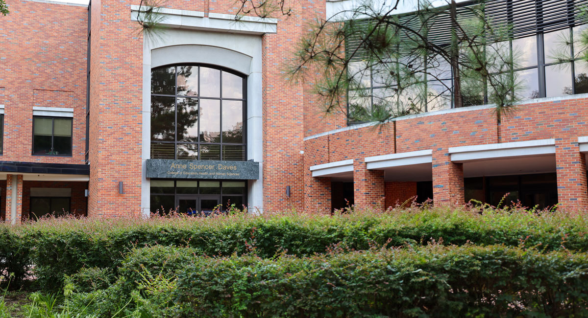 Anne Spencer Daves College of Education, Health, and Human Sciences among nation’s best in Niche rankings