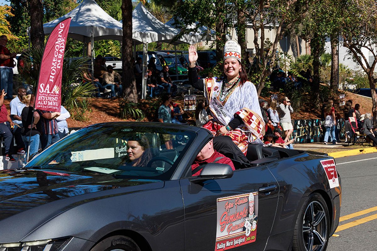 FSU Homecoming Parade, Oct. 31, 2025. (Bill Lax/FSU Photography)