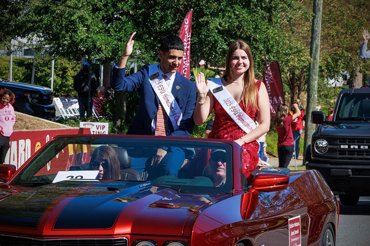 FSU Homecoming Parade, Oct. 31, 2025. (Bill Lax/FSU Photography)