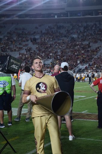 Cheney became an active member of campus life, joining the cheer team, Collegiate Veteran Association and Kappa Sigma fraternity.