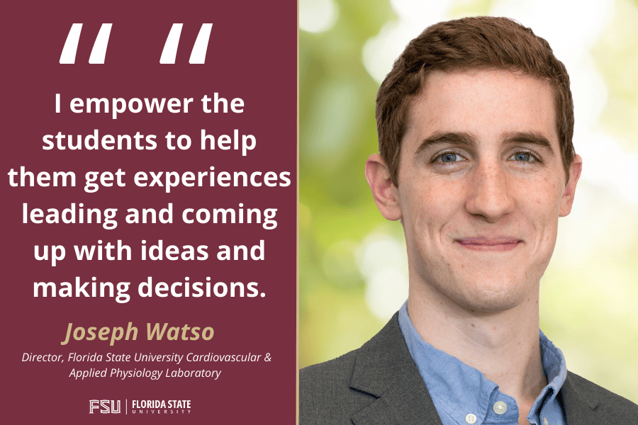 Director Joseph Watso's CAP Lab involves a true team effort of students training to become the next generation of scientists and health care practitioners.