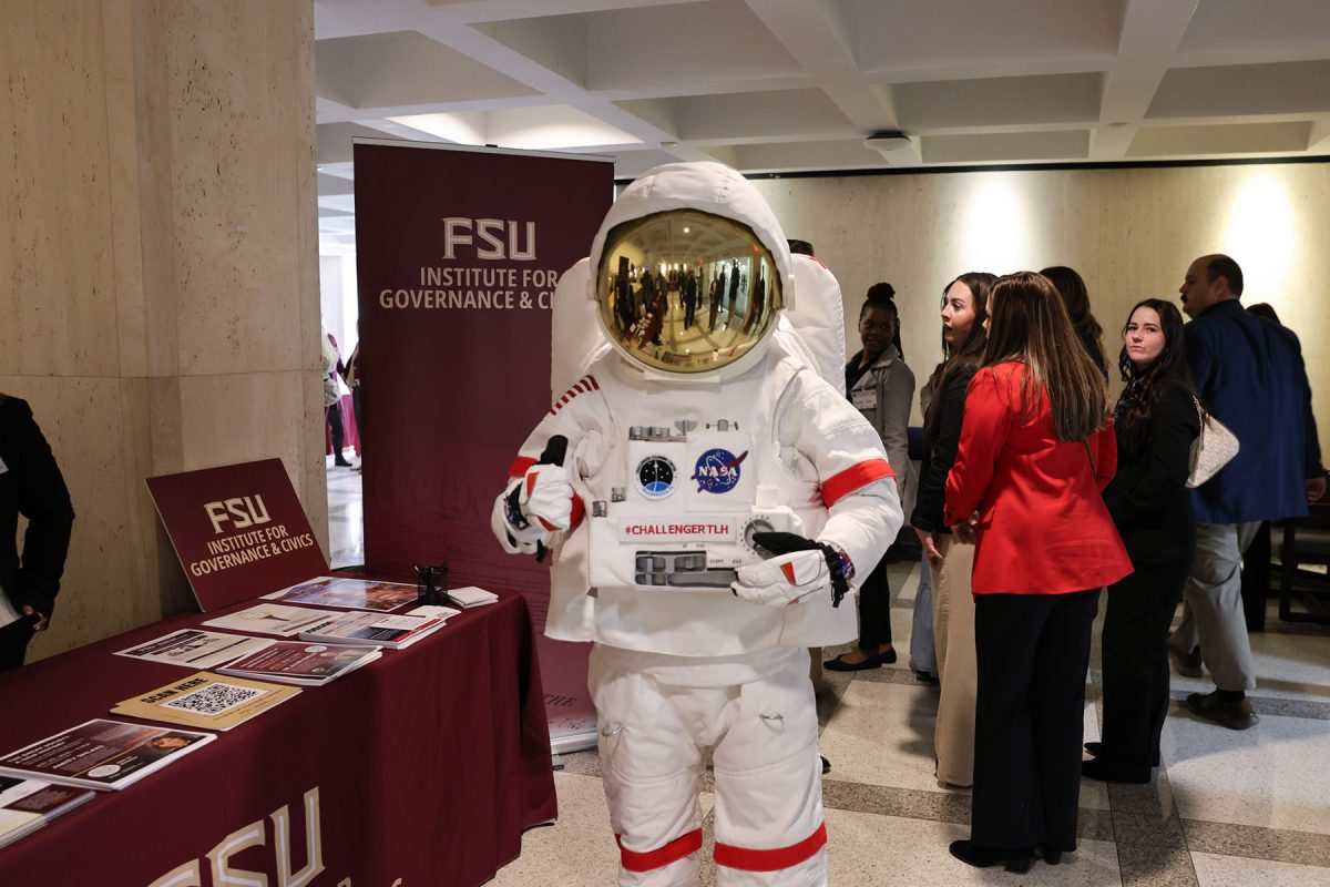 FSU students, faculty, staff and supporters gather at the Florida Capitol for FSU Day at the Capitol Jan. 21, 2026. (Casey McCarthyFSU Photography)