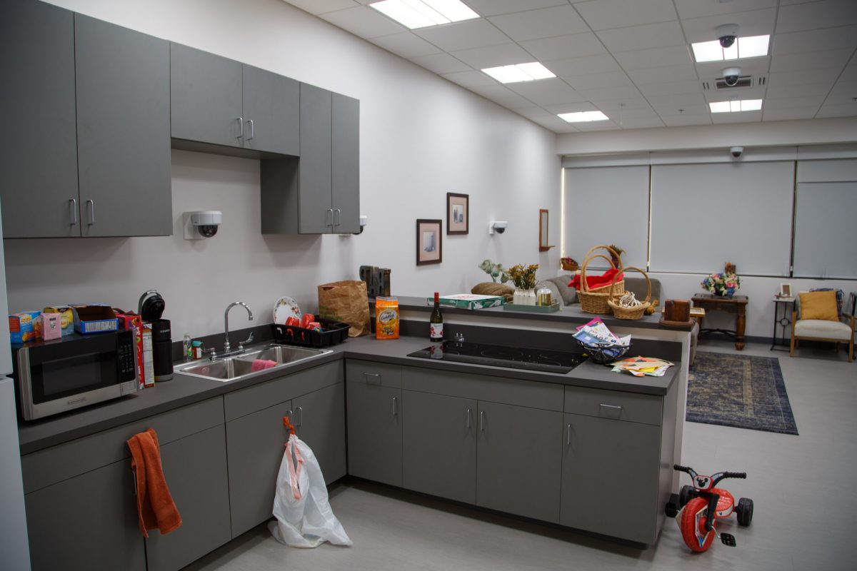 Students can now rehearse high-stakes professional scenarios in a simulated home environment equipped with 360-degree cameras. (Logan Lowery/Florida State University)