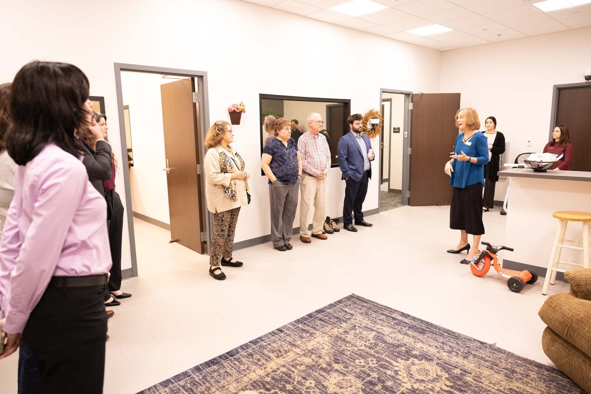 The Maryland Building grand opening gave the public a rare, hands-on look at the immersive learning lab. (Logan Lowery/Florida State University)