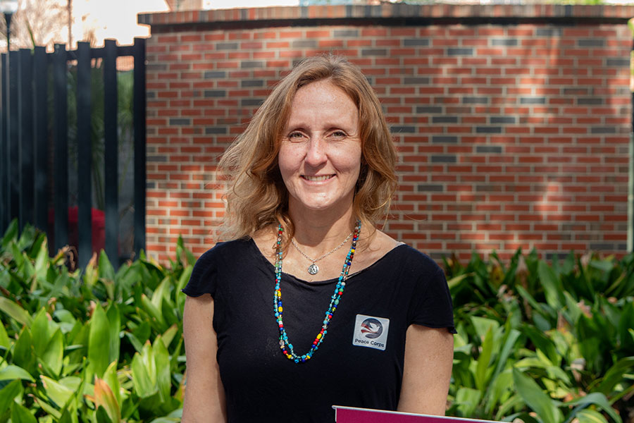 Heather Jordan, FSU's Peace Corps recruiter. (Jalisa Redding/FSU Center for Global Engagement)