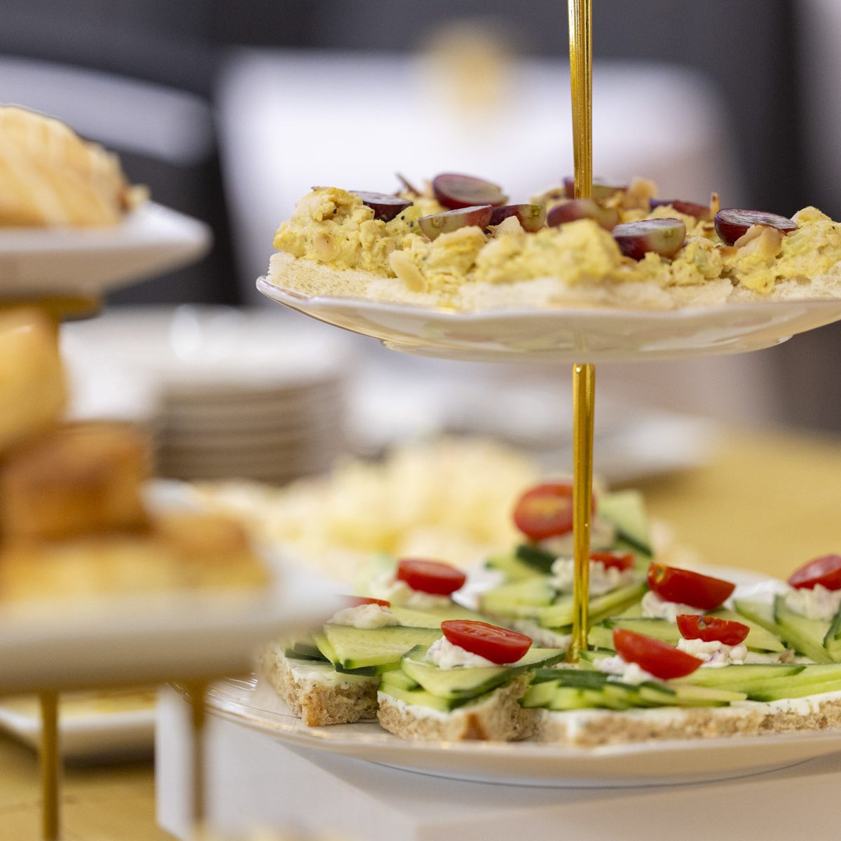 assortment of sandwiches on a table