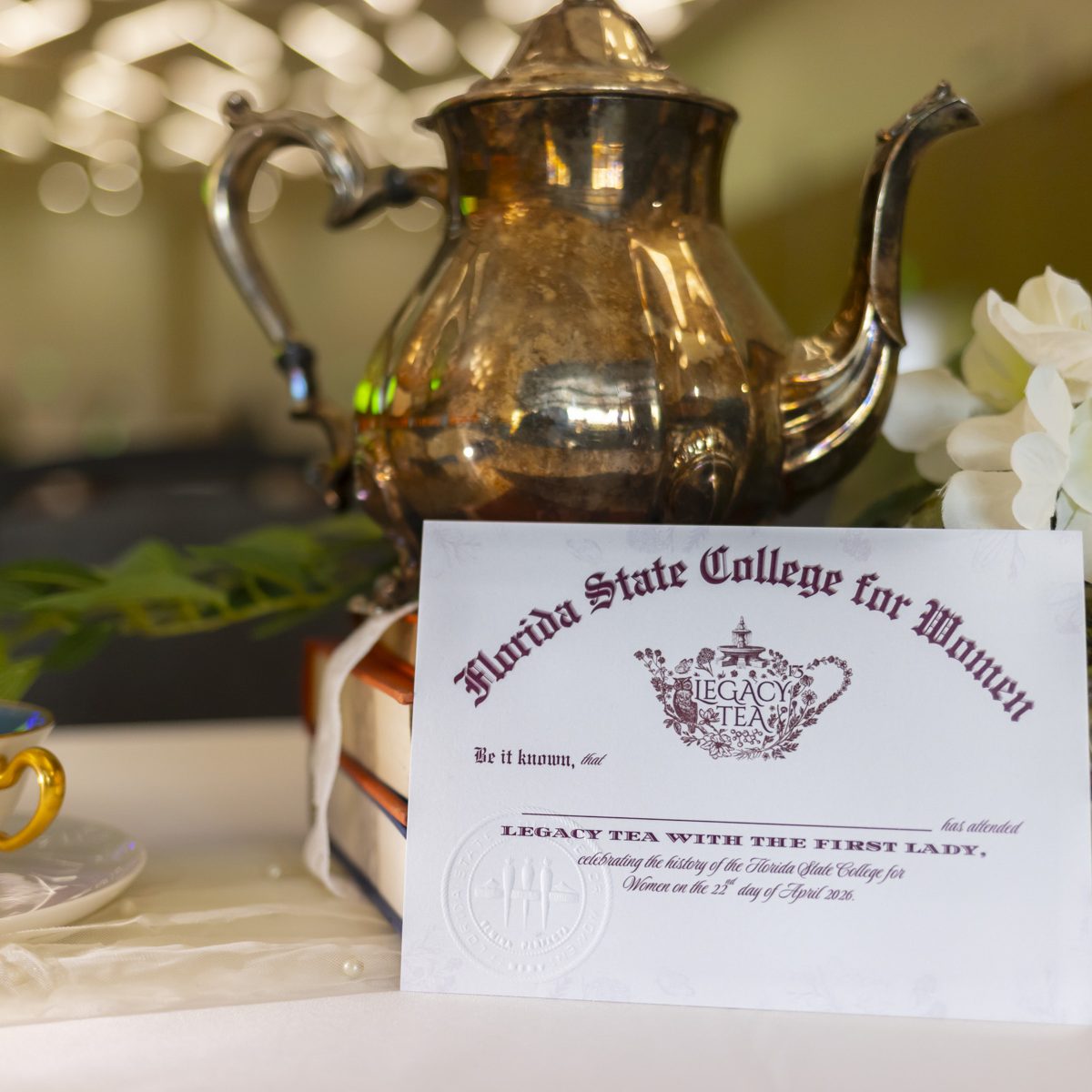 a tea pot decoration on a table