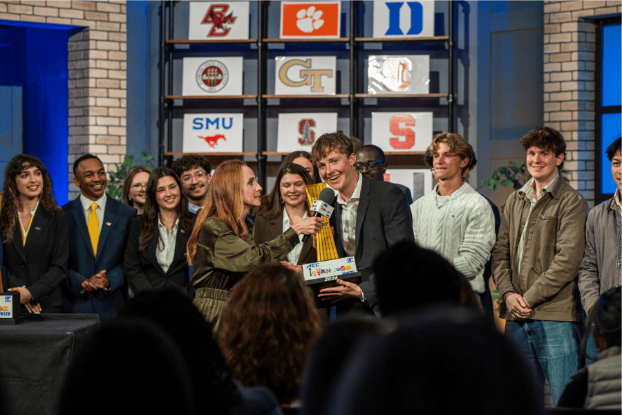 Florida State University student Hugo Davies, winner of the People’s Choice Award at the ACC InVenture Prize competition, exemplifies FSU’s mission to foster research and entrepreneurship among its students. (Photo provided by Hugo Davies)